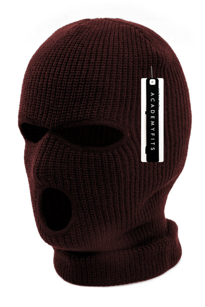 48pc Premium 3 Hole Ski Mask + Custom Logo