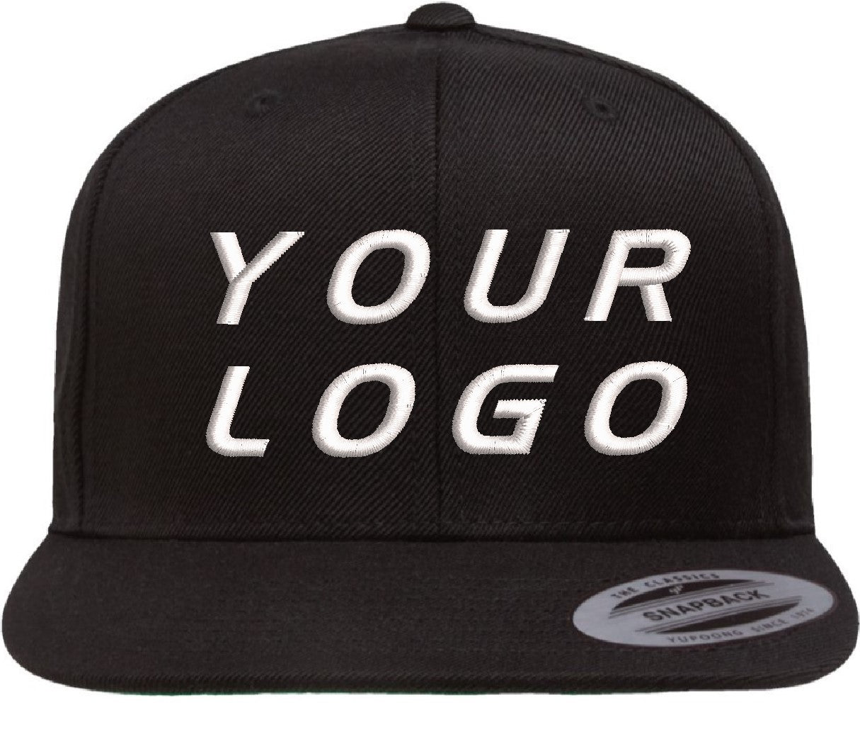 Sample Premium Snapback + Custom Logo