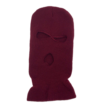 12pc 3 Hole Ski Mask  + Custom Logo